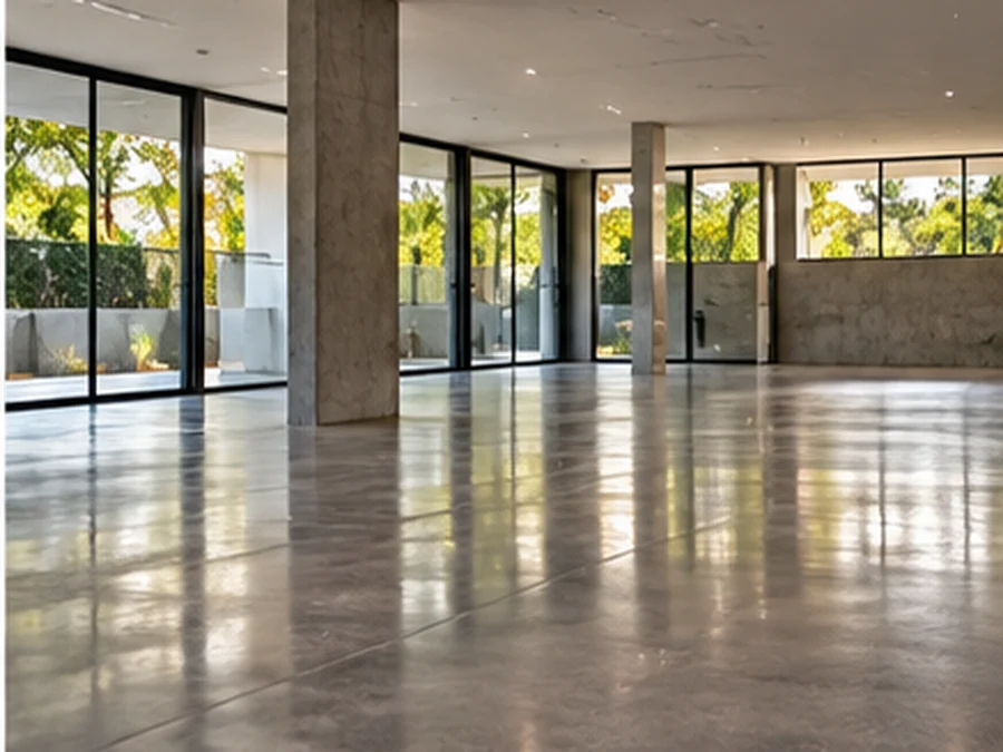 Piso de concreto polido